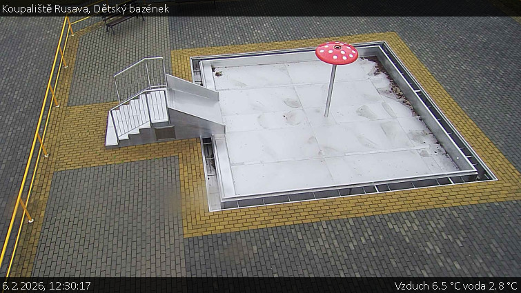 Koupaliště Rusava - Dětský bazének - 6.2.2026 v 12:30