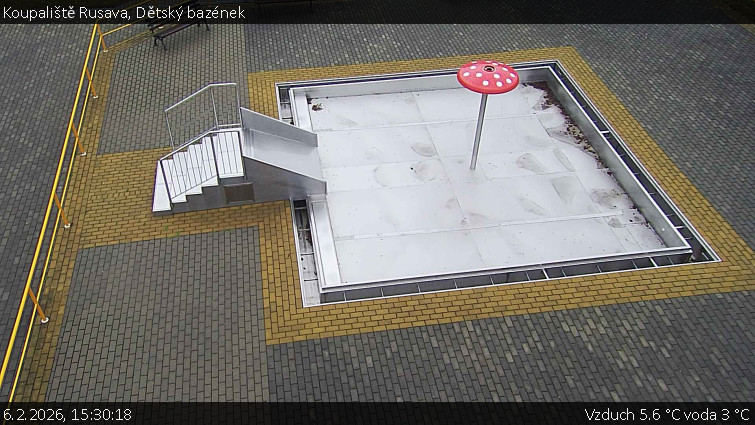 Koupaliště Rusava - Dětský bazének - 6.2.2026 v 15:30
