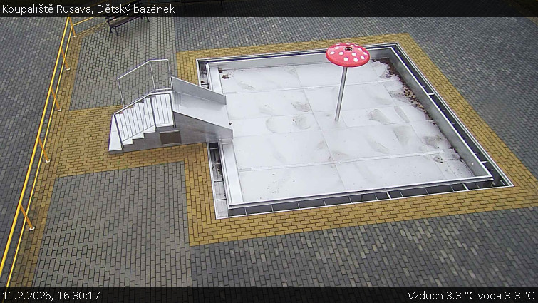 Koupaliště Rusava - Dětský bazének - 11.2.2026 v 16:30