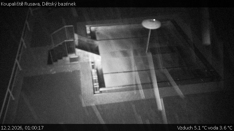 Koupaliště Rusava - Dětský bazének - 12.2.2026 v 01:00