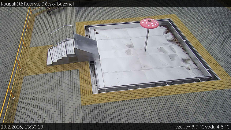 Koupaliště Rusava - Dětský bazének - 13.2.2026 v 13:30