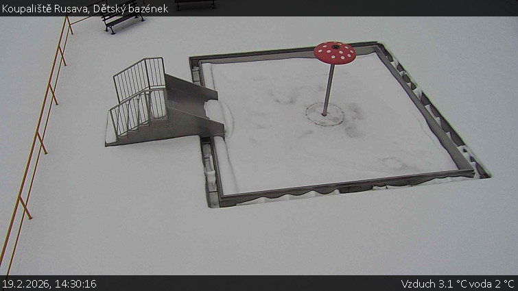 Koupaliště Rusava - Dětský bazének - 19.2.2026 v 14:30