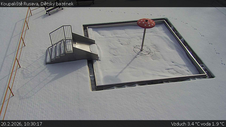 Koupaliště Rusava - Dětský bazének - 20.2.2026 v 10:30