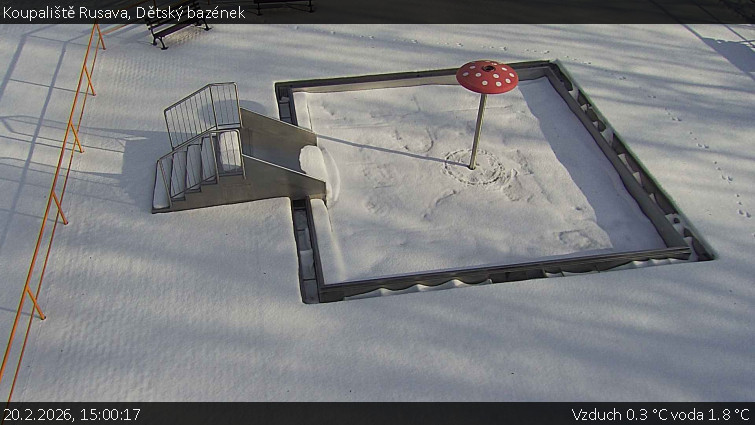 Koupaliště Rusava - Dětský bazének - 20.2.2026 v 15:00