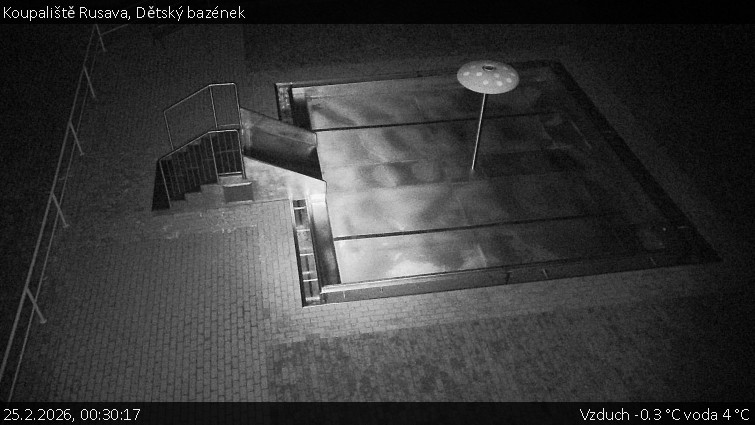 Koupaliště Rusava - Dětský bazének - 25.2.2026 v 00:30