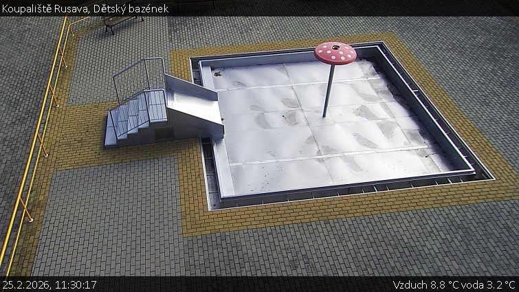 Koupaliště Rusava - Dětský bazének - 25.2.2026 v 11:30