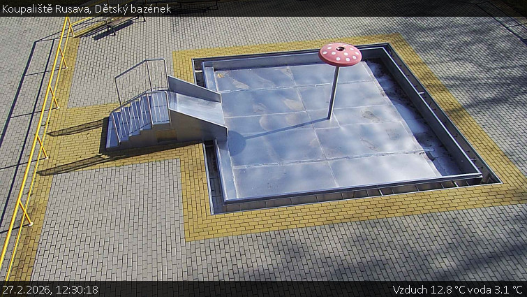 Koupaliště Rusava - Dětský bazének - 27.2.2026 v 12:30