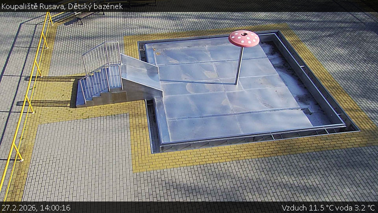 Koupaliště Rusava - Dětský bazének - 27.2.2026 v 14:00