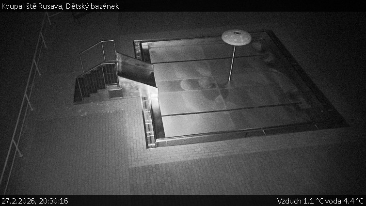 Koupaliště Rusava - Dětský bazének - 27.2.2026 v 20:30