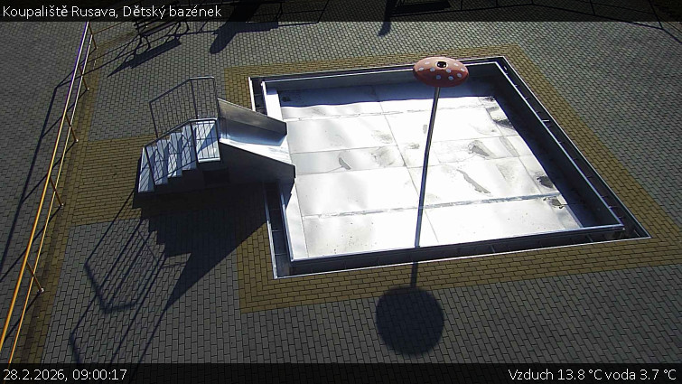 Koupaliště Rusava - Dětský bazének - 28.2.2026 v 09:00