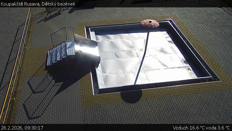Koupaliště Rusava - Dětský bazének - 28.2.2026 v 09:30