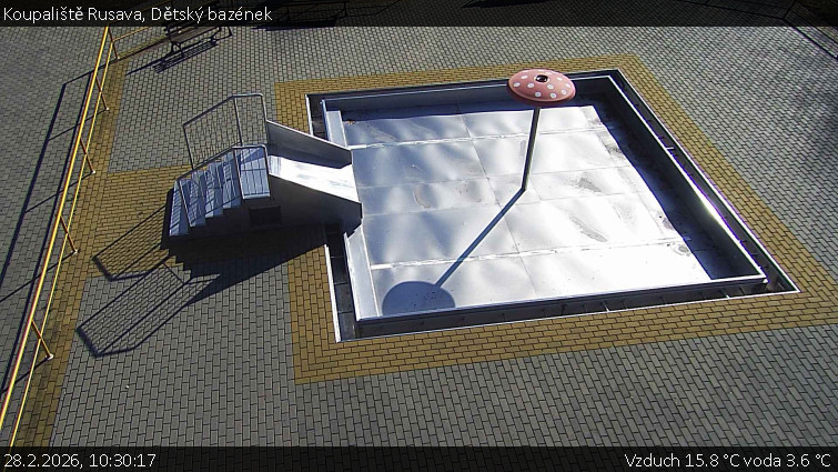 Koupaliště Rusava - Dětský bazének - 28.2.2026 v 10:30