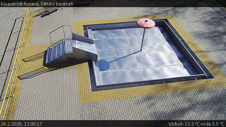 Koupaliště Rusava - Dětský bazének - 28.2.2026 v 12:00