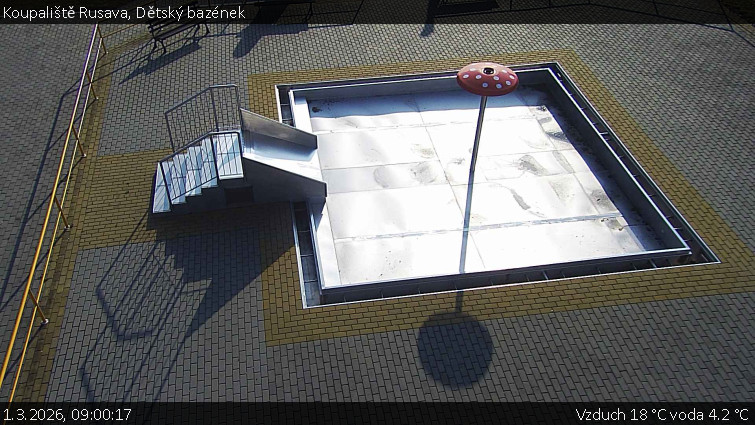 Koupaliště Rusava - Dětský bazének - 1.3.2026 v 09:00