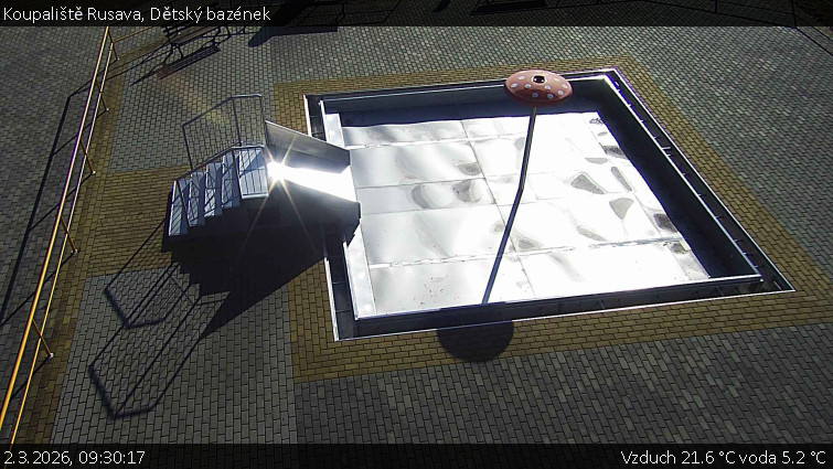 Koupaliště Rusava - Dětský bazének - 2.3.2026 v 09:30