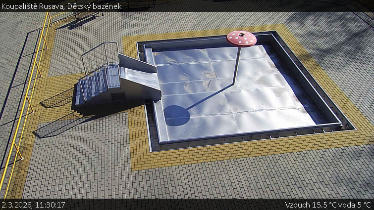Koupaliště Rusava - Dětský bazének - 2.3.2026 v 11:30