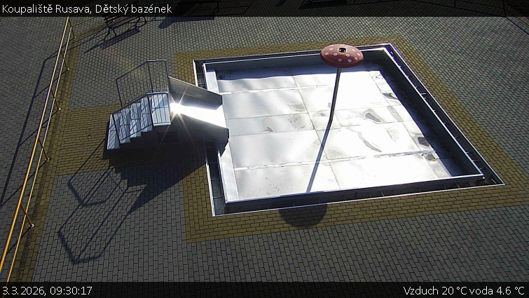 Koupaliště Rusava - Dětský bazének - 3.3.2026 v 09:30