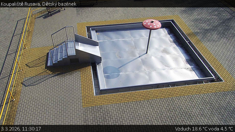 Koupaliště Rusava - Dětský bazének - 3.3.2026 v 11:30