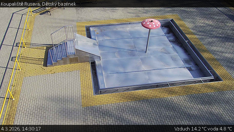 Koupaliště Rusava - Dětský bazének - 4.3.2026 v 14:30