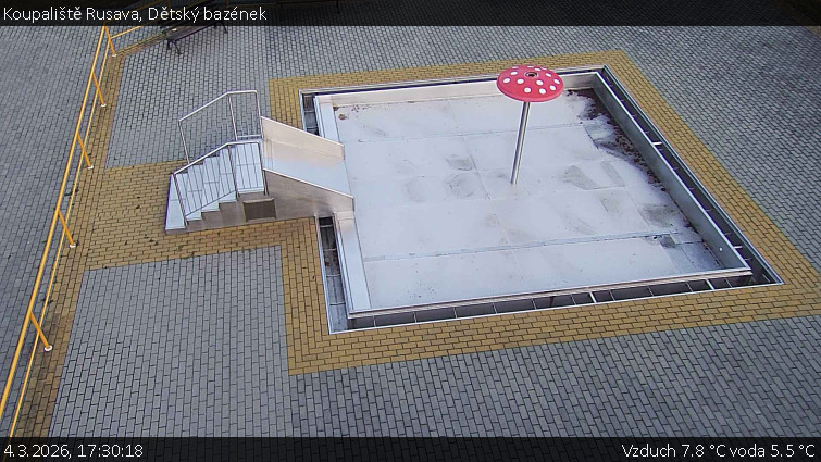 Koupaliště Rusava - Dětský bazének - 4.3.2026 v 17:30