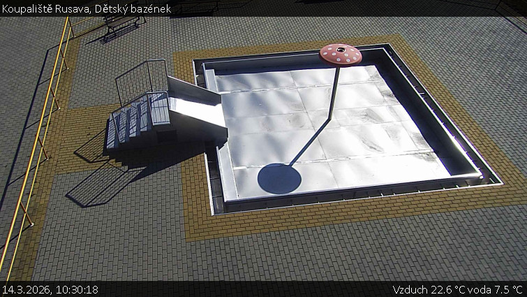 Koupaliště Rusava - Dětský bazének - 14.3.2026 v 10:30