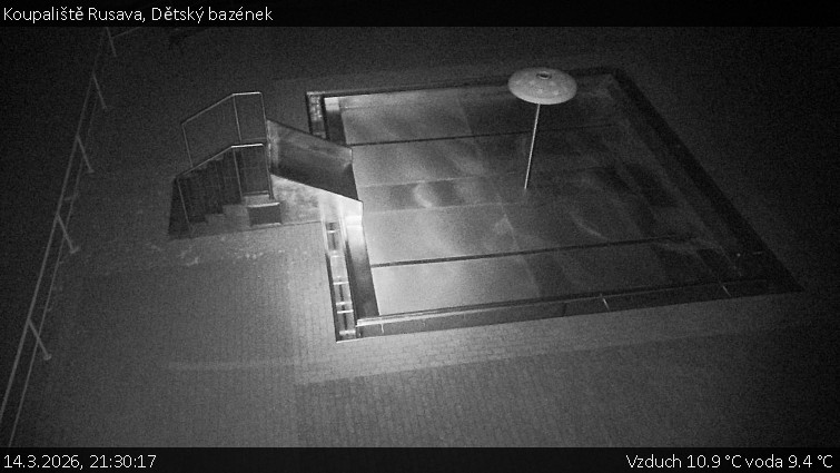 Koupaliště Rusava - Dětský bazének - 14.3.2026 v 21:30