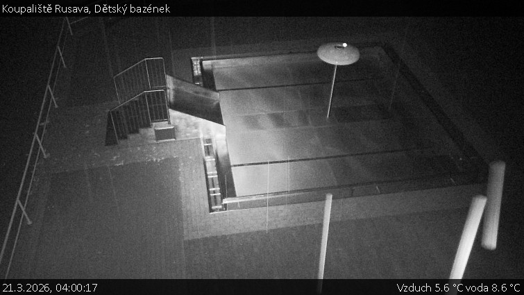 Koupaliště Rusava - Dětský bazének - 21.3.2026 v 04:00