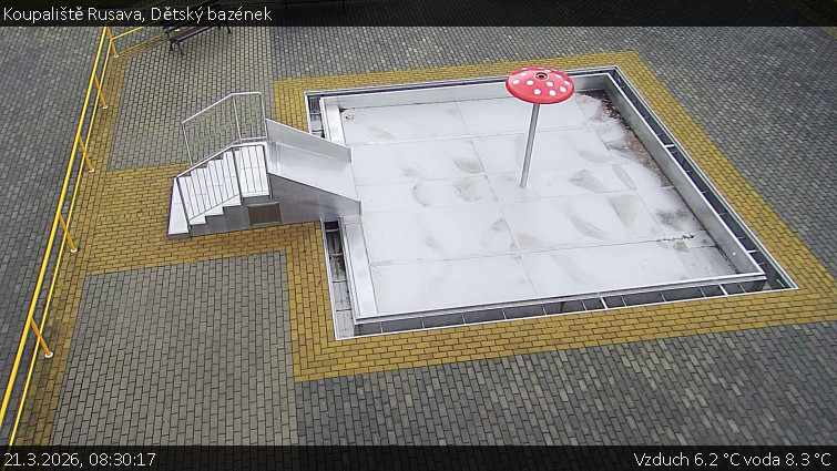 Koupaliště Rusava - Dětský bazének - 21.3.2026 v 08:30