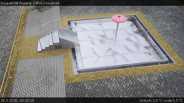 Koupaliště Rusava - Dětský bazének - 28.3.2026 v 08:00