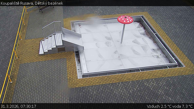 Koupaliště Rusava - Dětský bazének - 31.3.2026 v 07:30