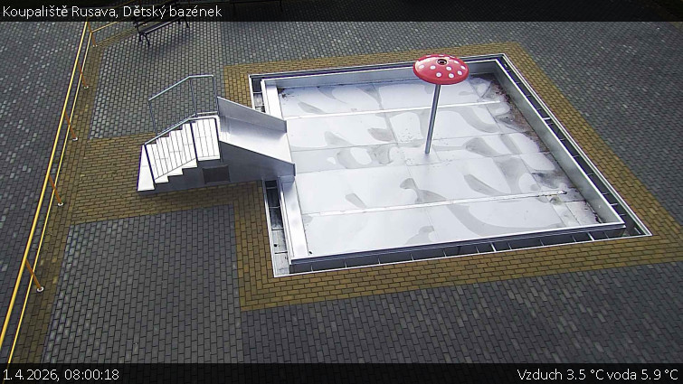 Koupaliště Rusava - Dětský bazének - 1.4.2026 v 08:00