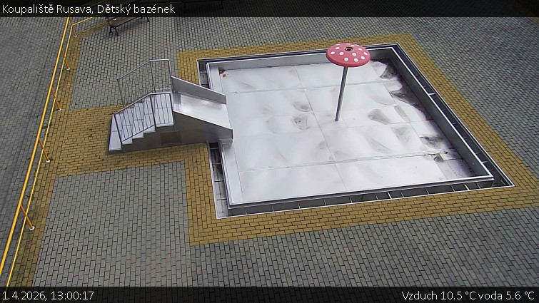 Koupaliště Rusava - Dětský bazének - 1.4.2026 v 13:00
