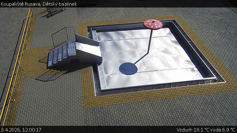 Koupaliště Rusava - Dětský bazének - 3.4.2026 v 12:00