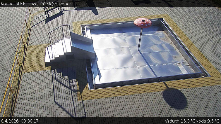 Koupaliště Rusava - Dětský bazének - 8.4.2026 v 08:30