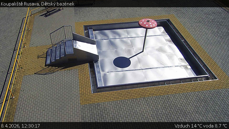 Koupaliště Rusava - Dětský bazének - 8.4.2026 v 12:30