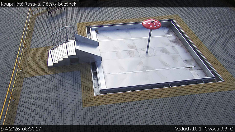 Koupaliště Rusava - Dětský bazének - 9.4.2026 v 08:30