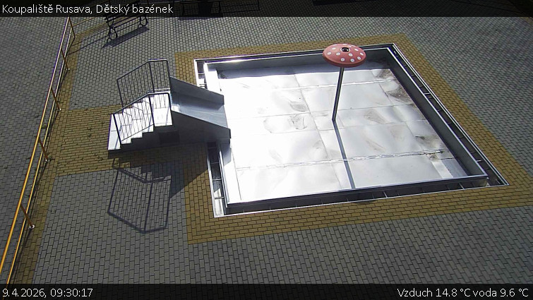 Koupaliště Rusava - Dětský bazének - 9.4.2026 v 09:30