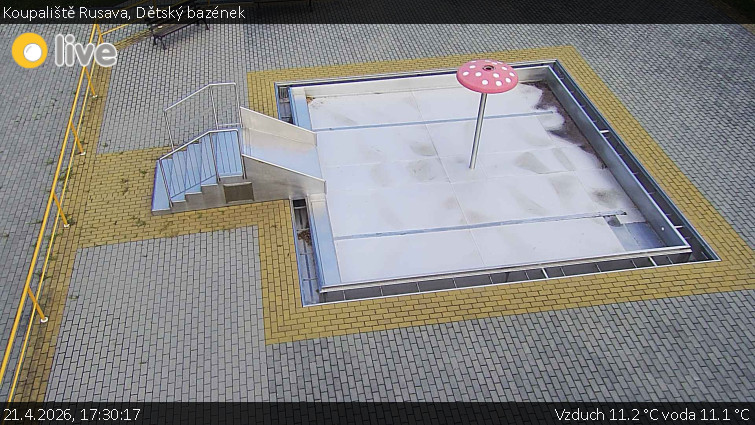 Koupaliště Rusava - Dětský bazének - 21.4.2026 v 17:30
