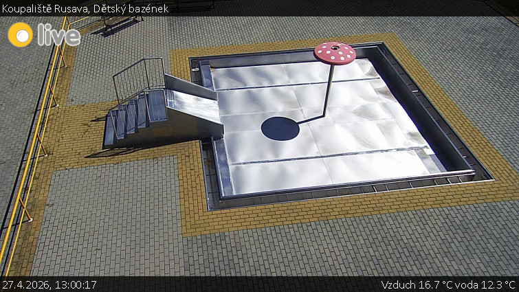 Koupaliště Rusava - Dětský bazének - 27.4.2026 v 13:00