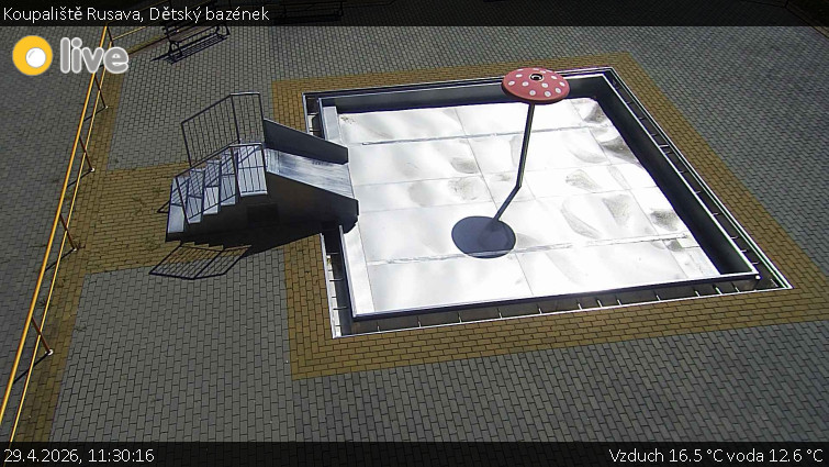 Koupaliště Rusava - Dětský bazének - 29.4.2026 v 11:30