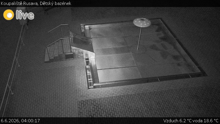 Koupaliště Rusava - Dětský bazének - 6.6.2026 v 04:00
