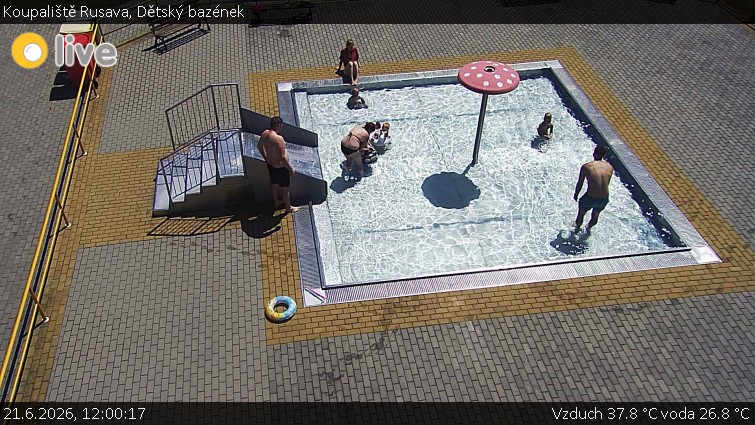Koupaliště Rusava - Dětský bazének - 21.6.2026 v 12:00