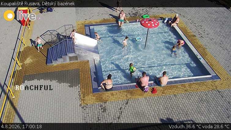 Koupaliště Rusava - Dětský bazének - 4.8.2026 v 17:00