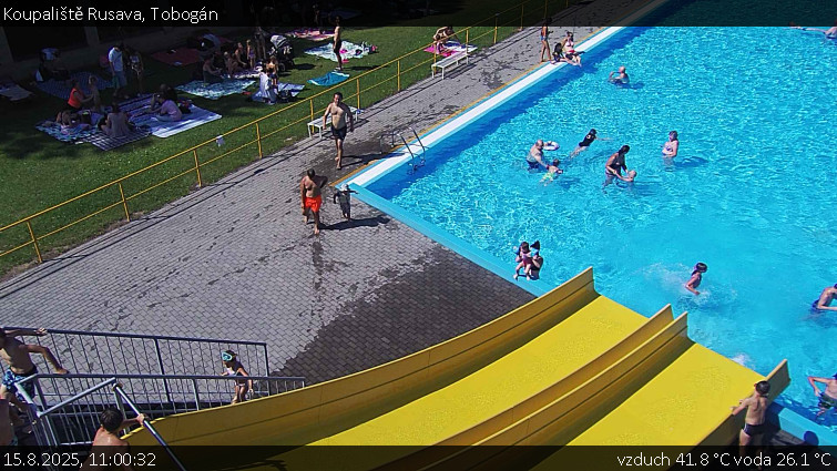 Koupaliště Rusava - Tobogán - 15.8.2025 v 11:00