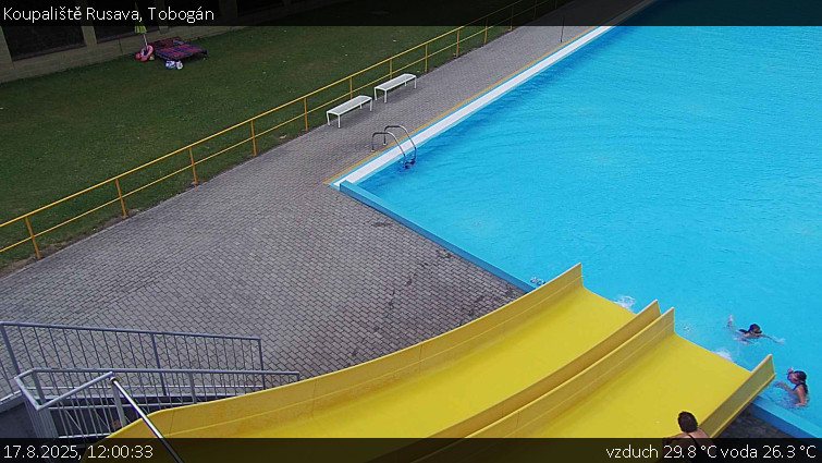 Koupaliště Rusava - Tobogán - 17.8.2025 v 12:00
