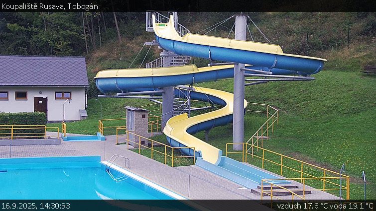 Koupaliště Rusava - Tobogán - 16.9.2025 v 14:30