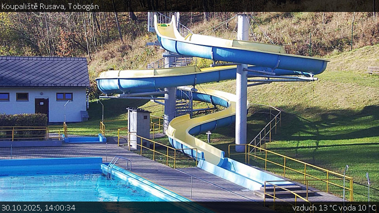 Koupaliště Rusava - Tobogán - 30.10.2025 v 14:00