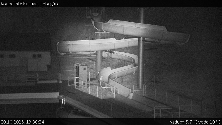 Koupaliště Rusava - Tobogán - 30.10.2025 v 18:30 Koupaliště Rusava - Tobogán - 30.10.2025 v 18:30