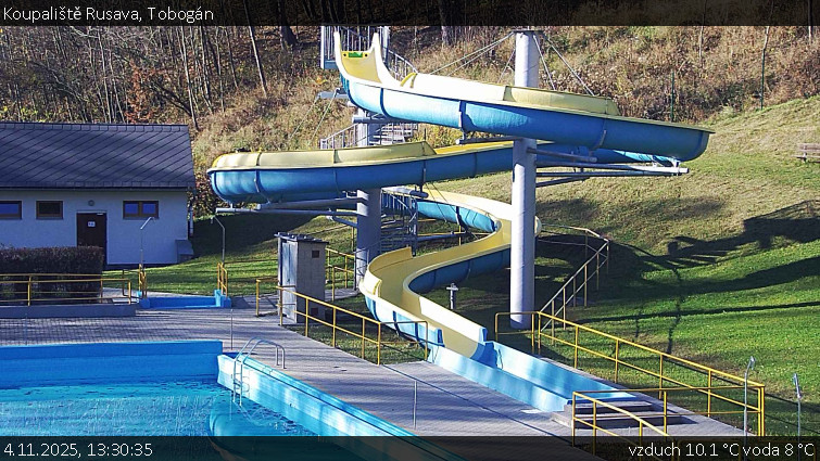 Koupaliště Rusava - Tobogán - 4.11.2025 v 13:30