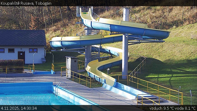 Koupaliště Rusava - Tobogán - 4.11.2025 v 14:30